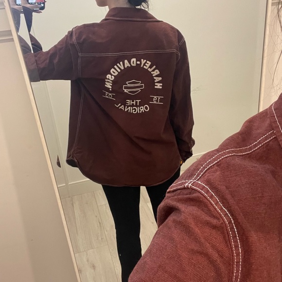 Harley-Davidson Tops - Harley Davidson Button Up Shirt